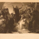 1844 – Enormous, Imperial Family Bible | Full-Page Folio Engravings | 2vols