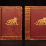 1890 – Wild Beasts | African Animals – Illustrated Lions, Tigers, Rhinos, Giraffes