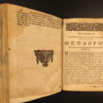 1720 – Greek Devotional – Saint Ephraim | Exceedingly Rare, Orthodox Asceticism