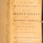 1783 – Primitive Christianity Revived – William Penn | Quaker Doctrine & Penington Essays