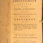 1783 – Primitive Christianity Revived – William Penn | Quaker Doctrine & Penington Essays