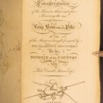 1798 – English Long Bow Manual | Rare First Edition – Pike & Archery Exercises