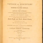 1798 – George Vancouver Voyage | Pacific Northwest & Canada | Illustrated, Map