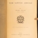 1894 – Tom Sawyer Abroad – Mark Twain | First UK Edition
