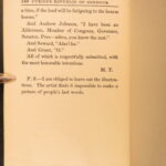 The Curious Republic of Gondour – Mark Twain – 1919 | First Issue, Political Satire