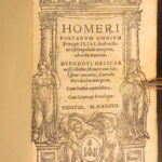 1537 – The Iliad by Homer | Famous Greek Mythology – Herodotus, Life of Homer
