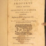 1577 – Poetry of Catullus | Famous Ancient Eroticism – Lesbia, Tibullus, Propertius