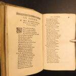 1585 – Poetry of Remy Belleau | French Renaissance Odes, Amours de Precious Stones