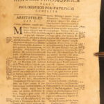 1731 – History of Philosophy – Thomas Stanley | First Edition – Famous Philosophers