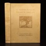 1908 – A Midsummer Night’s Dream – Shakespeare | Illustrated & Signed by Arthur Rackham
