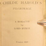 1911 – Childe Harold’s Pilgrimage – Lord Byron | Beautiful Miniature Book