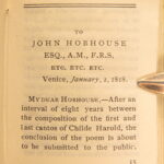 1911 – Childe Harold’s Pilgrimage – Lord Byron | Beautiful Miniature Book