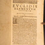 1654 – Elements of Euclid | Ancient Mathematics & Logic – Clavius Commentary