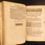 1654 – Elements of Euclid | Ancient Mathematics & Logic – Clavius Commentary