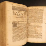 1654 – Elements of Euclid | Ancient Mathematics & Logic – Clavius Commentary