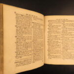 1692 – Hebrew Bible Lexicon – Opitz | Jewish Torah Study – Vellum, First ed