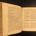 1692 – Hebrew Bible Lexicon – Opitz | Jewish Torah Study – Vellum, First ed