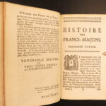1742 – History of Freemasonry | Anderson & La Tierce | French Masonic Constitutions