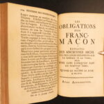 1742 – History of Freemasonry | Anderson & La Tierce | French Masonic Constitutions