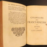 1742 – History of Freemasonry | Anderson & La Tierce | French Masonic Constitutions