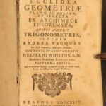 1744 – Elements of Euclid, Archimedes | Trigonometry & Geometry, Mathematics