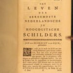 1764 – Dutch & German Painters – van Mander | Illustrated Portraits & Biographies