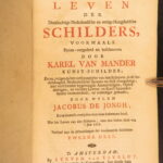 1764 – Dutch & German Painters – van Mander | Illustrated Portraits & Biographies
