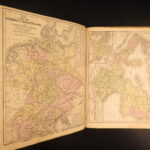 Mitchell’s School Atlas – S. Augustus Mitchell – 1855 | 32 Maps
