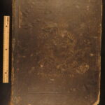 1862 – Johnson’s New Family Atlas | Enormous Hand-Colored Maps | World Maps