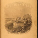 1862 – Johnson’s New Family Atlas | Enormous Hand-Colored Maps | World Maps