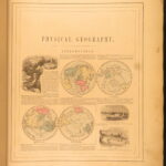 1862 – Johnson’s New Family Atlas | Enormous Hand-Colored Maps | World Maps