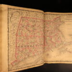 1862 – Johnson’s New Family Atlas | Enormous Hand-Colored Maps | World Maps