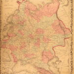 1862 – Johnson’s New Family Atlas | Enormous Hand-Colored Maps | World Maps