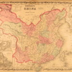 1862 – Johnson’s New Family Atlas | Enormous Hand-Colored Maps | World Maps