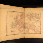 1862 – Johnson’s New Family Atlas | Enormous Hand-Colored Maps | World Maps