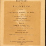 1809 – Lectures on Paining by John Opie | Art History, Royal Academy Portraits