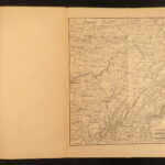 1881 Confederate Jefferson Davis 1ed Rise & Fall Confederacy Slavery Civil War