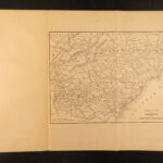 1881 Confederate Jefferson Davis 1ed Rise & Fall Confederacy Slavery Civil War