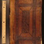 1562 – Lives of the Popes – Platina | Onofrio Panvivio Cologne, Leather Folio