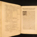 1562 – Lives of the Popes – Platina | Onofrio Panvivio Cologne, Leather Folio