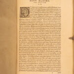 1562 – Lives of the Popes – Platina | Onofrio Panvivio Cologne, Leather Folio