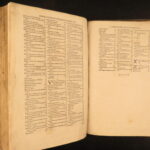 1562 – Lives of the Popes – Platina | Onofrio Panvivio Cologne, Leather Folio