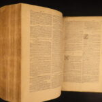 1660 – Holy Bible Thesaurus – Ravanellus | Vellum Folios, Scripture Reference