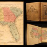 1854 ATLAS Roswell Smith Geography Color MAPS World United States Mexico