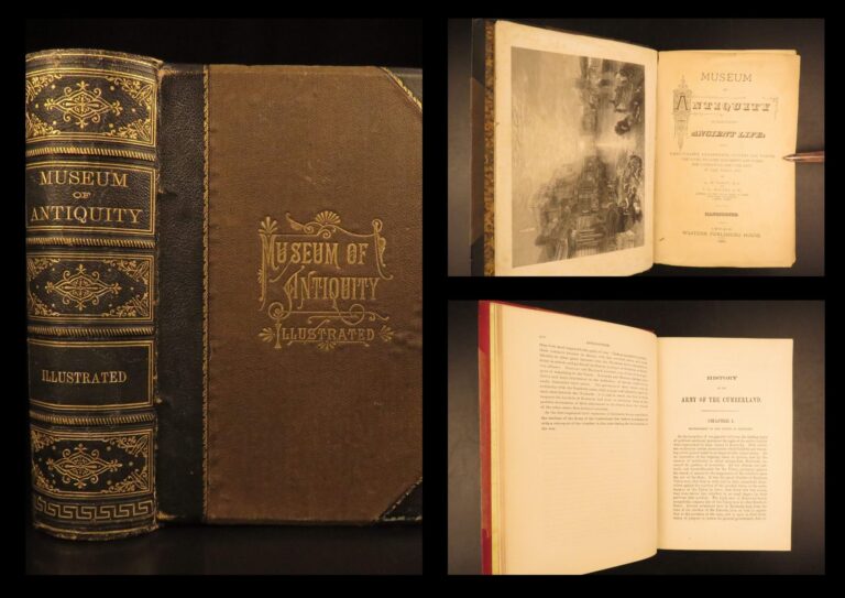 Image of Museum of Antiquity – 1881 | 180 Engravings, Pagan & Occult Rituals!