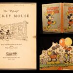 1933 – Pop-Up Mickey Mouse – Walt Disney Studios | First Edition Cartoons