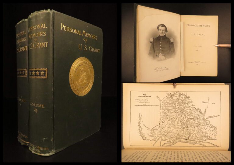 Image of Personal Memoirs of U.S. Grant – Ulysses S. Grant – 1885–86 | First Edition