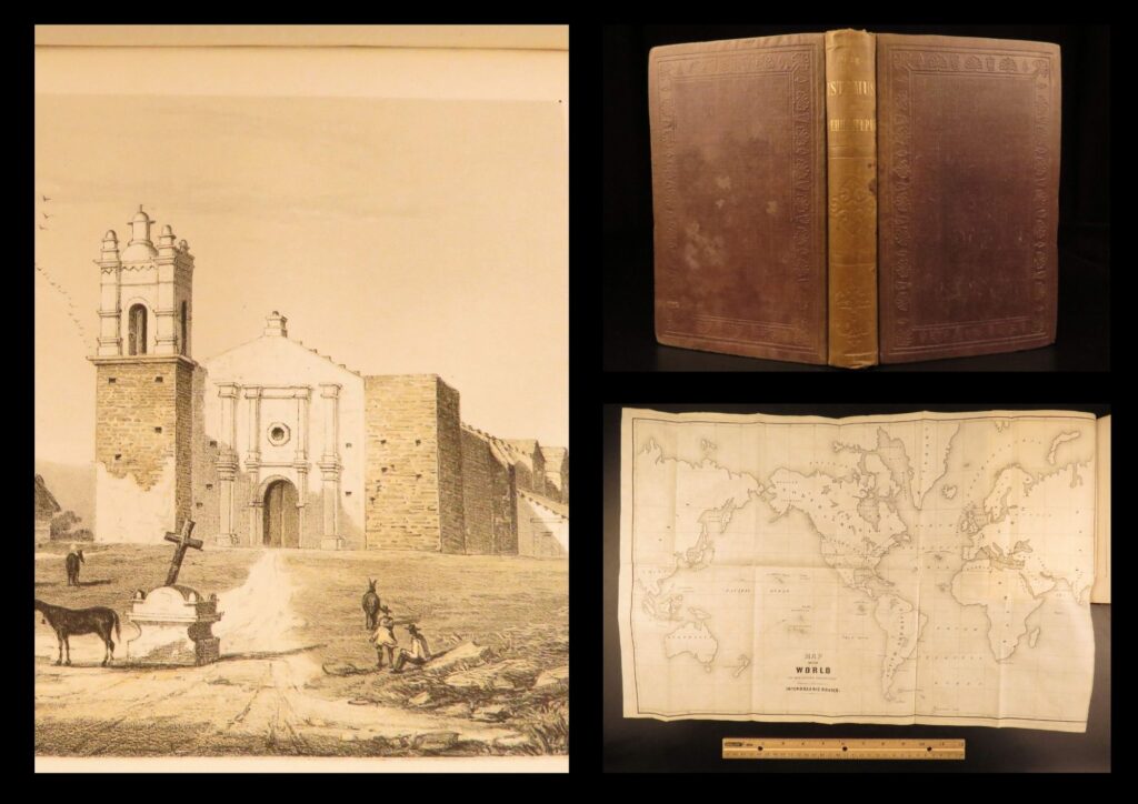 1852 – isthmus of tehuantepec, mexico – illustrated railroad survey | first edition | williams's 1852 isthmus of tehuantepec reports on a u. S. Survey exploring a rail route across southern mexico with 17 plates detailing engineering projections, elevation charts, and regional data from oaxaca and veracruz.