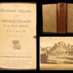 1790 – Gentleman’s Magazine | Benjamin Franklin & Bounty Mutiny, Slave Lake Map