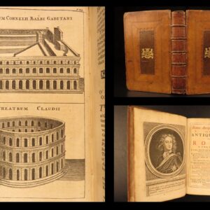 1737 – Antiquities of Rome – Basil Kennett | Roman Gladiators & War, Illustrated